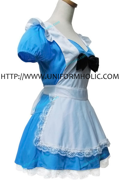Alice In Wonderland Costumes Blue Dress