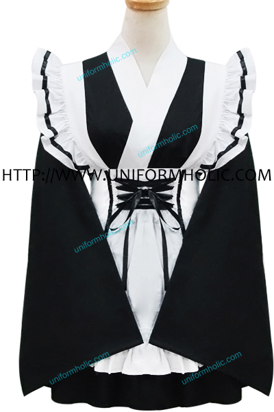 Black Kimono Dress