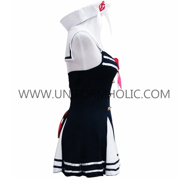 Black Sexy Sailor Cosplay Costume