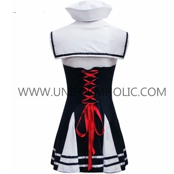 Black Sexy Sailor Cosplay Costume