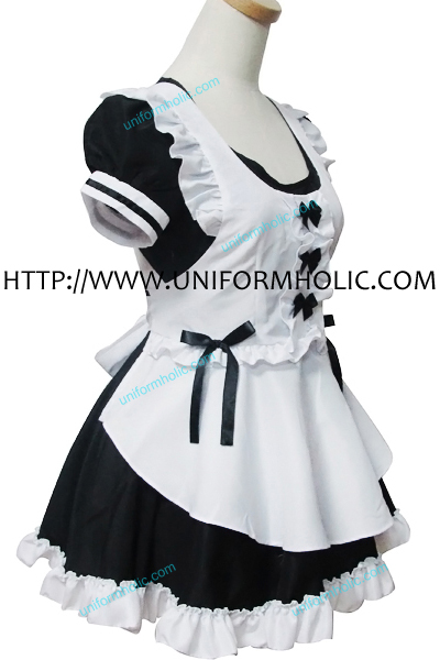 Black White Maid Dress