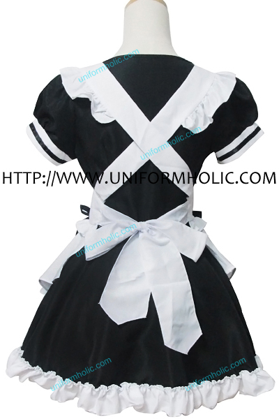 Black White Maid Dress