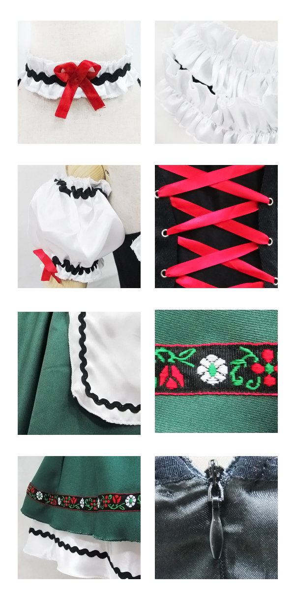 Green Classical Lolita Maid Dress