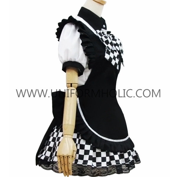 Haiyore Nyaruko San Style Black Maid Dress