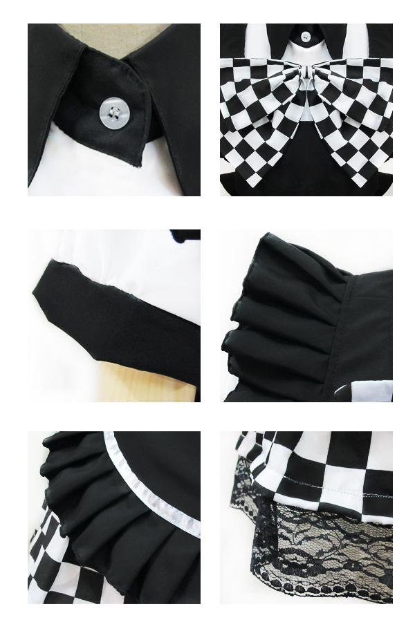 Haiyore Nyaruko San Style Black Maid Dress