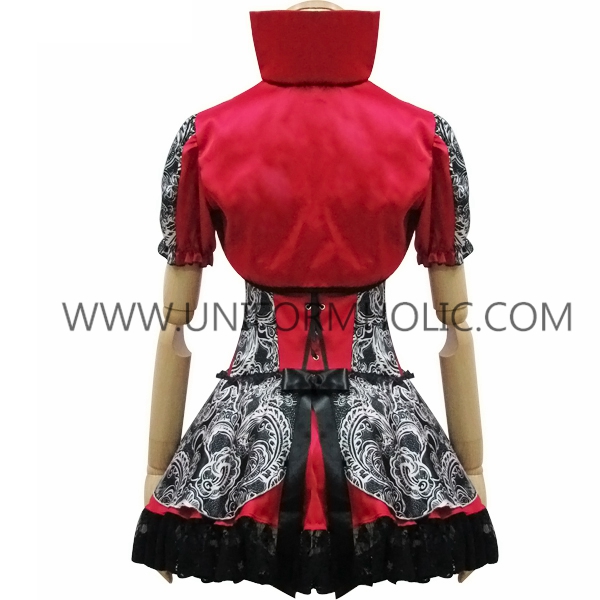 Red Queen Lace Cosplay Costume