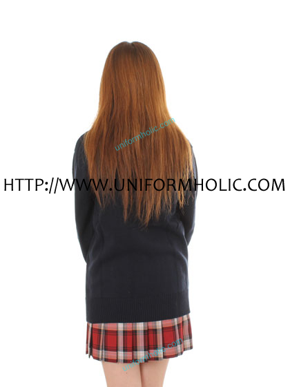 Black Japanese School Sweater