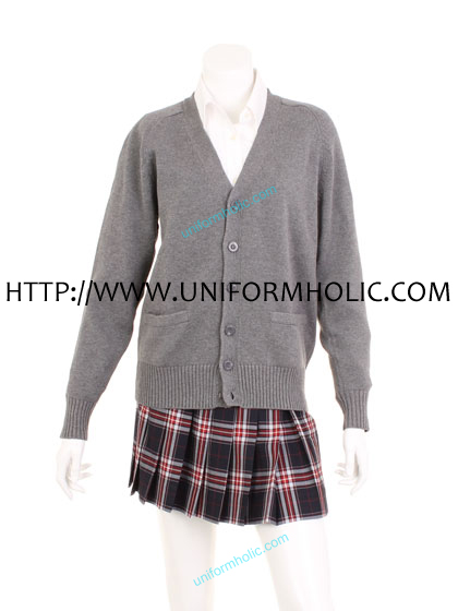 Black School Girl Sweater Costume