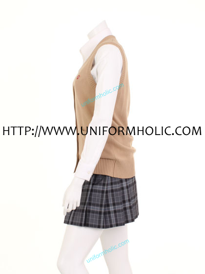 Brown School Girl Vest