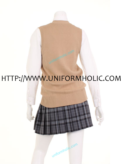 Brown School Girl Vest