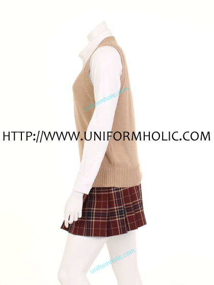 Camel School Girl Vest