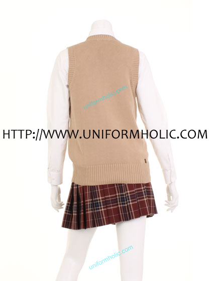 Camel School Girl Vest