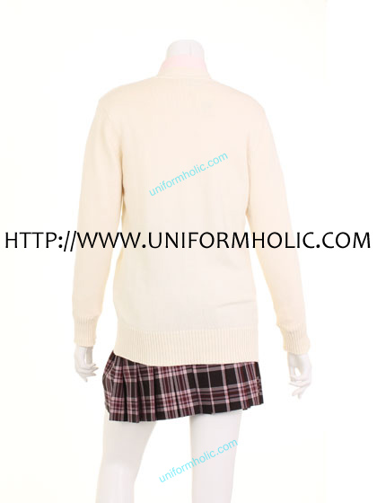 Pink Japanese School Sweater