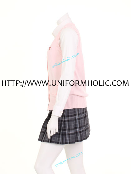 Pink Japanese School Vest