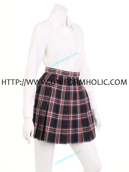 White Long Sleeves School Girl Shirt